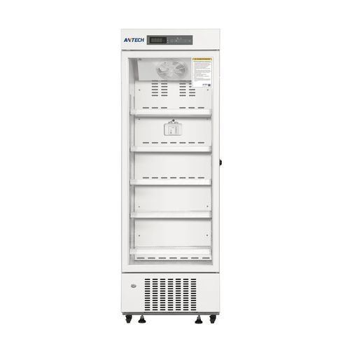 Kühlschrank für Apotheken - MPR series - Antech Group - vertikal / auf Rollen / 1 Tür