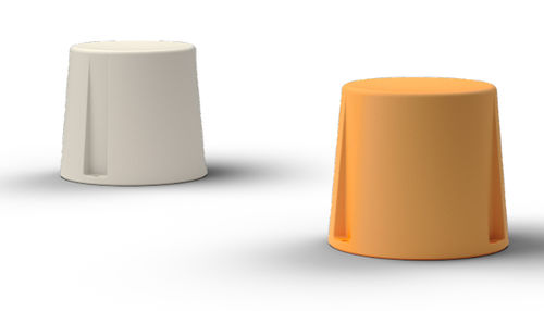 Hocker für Gesundheitseinrichtungen - Cranium Medical Products - sandfarben