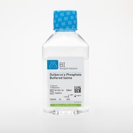Reagenz / als Lösung - 02-023-1A - Biological Industries - Salzlösung / DPBS / für Zellkultur