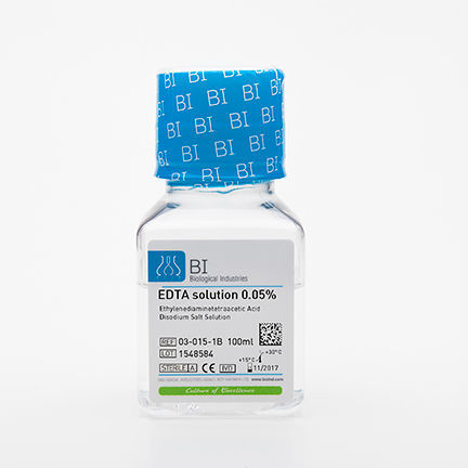 Reagenz / als Lösung - 03-015-1B - Biological Industries - EDTA-Trypsin / für Zellkultur