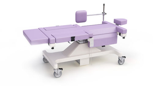 Brustbiopsie-Untersuchungsliege - DBI™ Table - Stereotactic Breast Biopsy Table - MPI - Medical Positioning - elektrisch / höhenverstellbar / auf Rollen