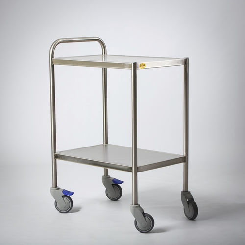 Medizinischer Wagen - 3120 - Equa OÜ - für Instrumente / für Transport / Edelstahl