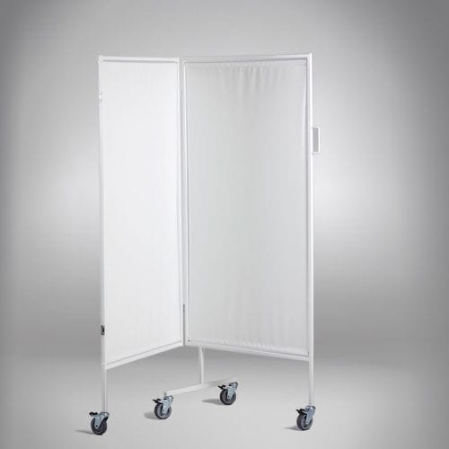 Zusammenklappbarer Medizinischer Bettschirm - 5202 - Equa OÜ - mobil / 2-Flügel / Vorhang