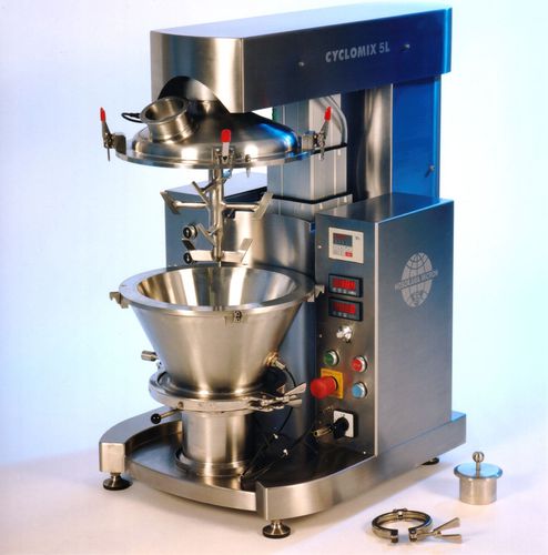 Rotationsmischer - Vrieco Nauta Cyclomix® - Hosokawa Micron - Tisch / für die Pharmaindustrie / digital