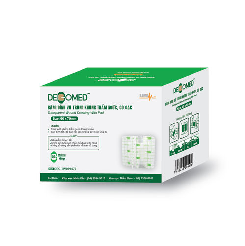 Elastisches Polsterbinde - DECOMED - USM Healthcare Medical Devices Factory - transparent