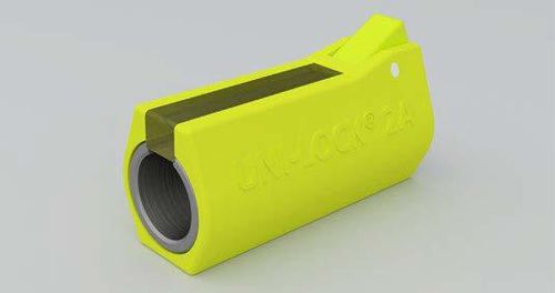 Spritze für Nuklearmedizin - UNILOCK® 5 - Bright Technologies - Bri-Tec - Glas / abgeschirmt
