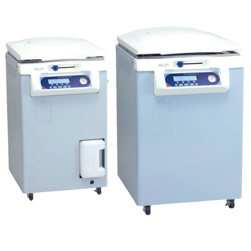 Medizinischer Sterilisator / Labor - CLG series - ALP Co., Ltd. - Sattdampf / vertikal / bodenstehend