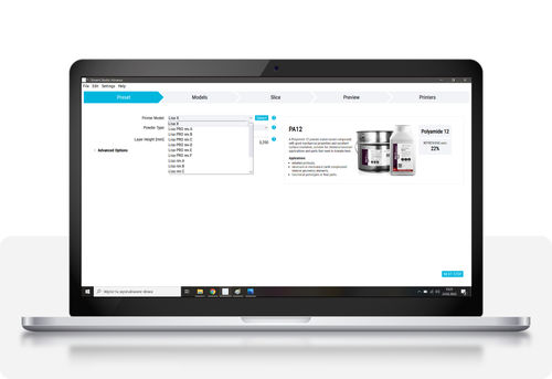 Monitoring-Software - Studio Basic - Sinterit - CAD / Druck / medizinisch