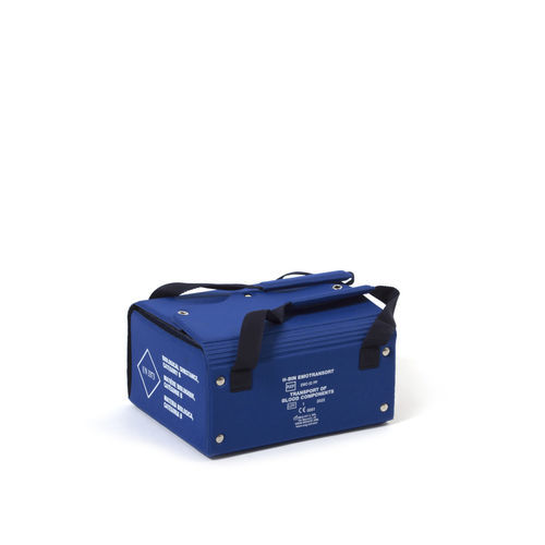 Tasche für Blutbeutel - EMO 02 PP - M.&G. INTL srl - Schulterriemen / Polyethylen / Polypropylen