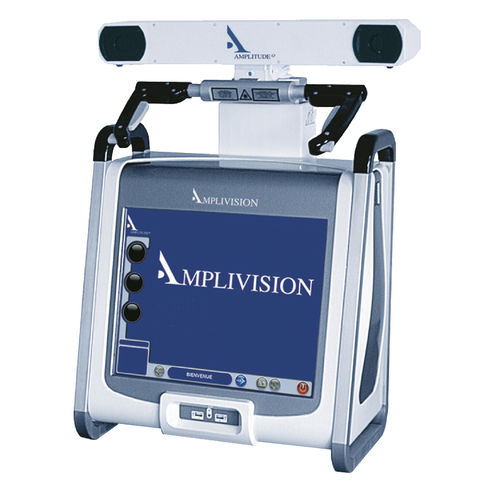 Chirurgisches Navigationssystem / zum Einsetzen von Knieprothesen - AMPLIVISION® - Amplitude Surgical - zur Positionierung von Hüftprothesen / optisch