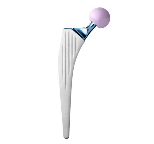 Zementfreie Hüftschaftprothese - INTEGRALE® - Amplitude Surgical - rechts / links