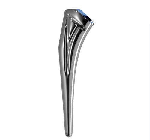 Zementierte Hüftschaftprothese - ACOR® - Amplitude Surgical - rechts / links