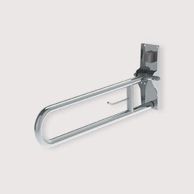 Haltebügel für Toilette - 01811SS-LS - AKW Medicare - klappbar
