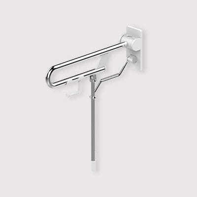 Haltebügel für Bad - 12017WH-LS - AKW Medicare - für Toilette / klappbar