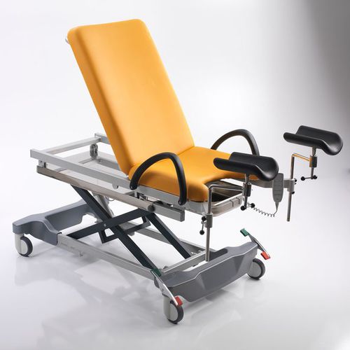 Gynäkologie-Untersuchungsliege - 6000 Series - HNT Medical - elektrisch / höhenverstellbar / auf Rollen