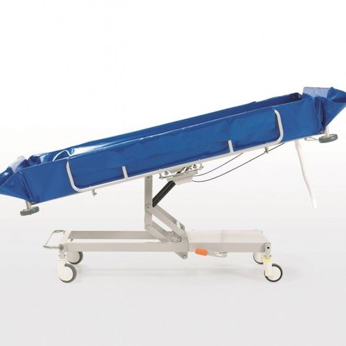 Höhenverstellbares Duschbett - NTCR SD 08 - HNT Medical - elektrisch / hydraulisch