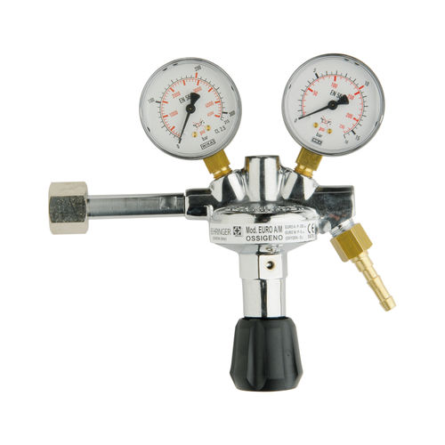 O2-Druckregler - EURO/A - BEHRINGER - Luft / CO2 / N2O