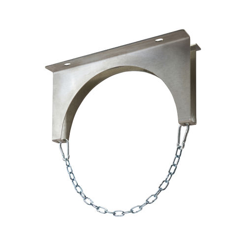 Halter für Flasche - HS026A - BEHRINGER - Gasflaschenträger / wandmontiert / Edelstahl