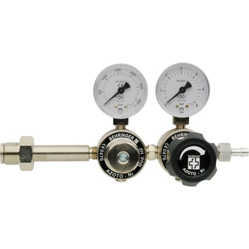 Druckregler für medizinische Gase - HF/200 - BEHRINGER - medizinisch / Zwei-Stufen / eingebaut