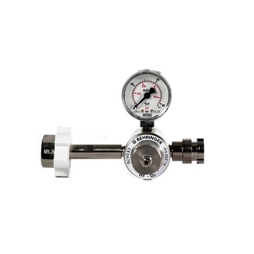 O2-Druckregler - HF - BEHRINGER - Luft / CO2 / N2O