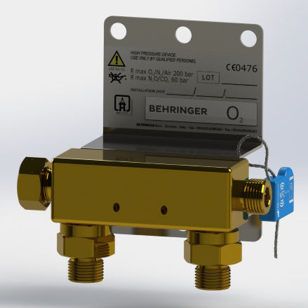 Medizinisches Gasversorgungssystem / Hochdruck - HS09 Series - BEHRINGER