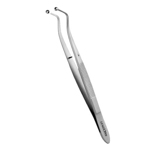 Chirurgische Dentalpinzette - LD13-107 - Lenox Instrumentation - gebogen