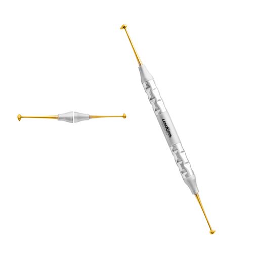 Handstück-Dentalpolierer - LBU-111 - Lenox Instrumentation - doppelt / Kugel