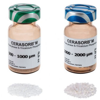 Synthetisches Knochenersatzmaterial - Cerasorb® M - Curasan - für orthopädische Chirurgie / Granulat