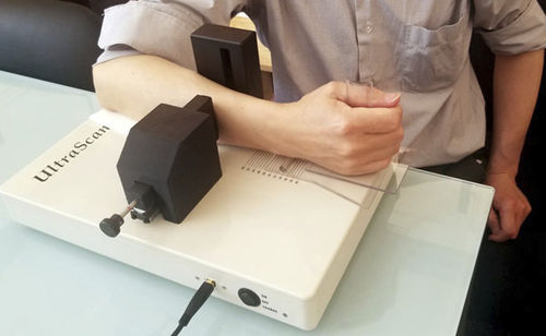 Ultraschall-Knochendichtemesser - UltraScan™ 650 - CyberLogic - zur Untersuchung des Unterarms