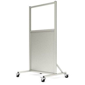 Röntgenstrahlen-Strahlenschutzschild - LB-2430  - Phillips Safety Products - mobil / mit Fenster
