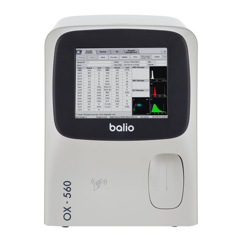 Hämatologie-Analysator für Krankenhaus - OX-560 - Balio Diagnostics - automatisch / kompakt / Tisch