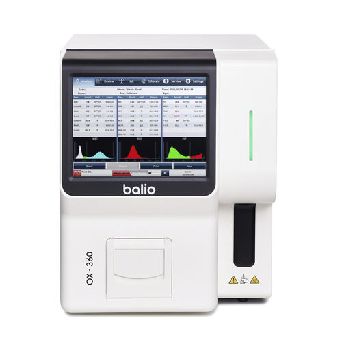 Automatischer Hämatologie-Analysator - OX-360 - Balio Diagnostics - für Krankenhaus / kompakt / Tisch