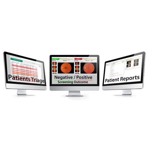 Software / Früherkennung der diabetischen Retinopathie - EyeArt ® - Eyenuk, Inc. - Bildanalyse / Diabetes-Verwaltung / Verwaltung für Patientenberichte