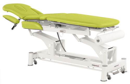 Elektrische Massageliege - C5531 M47  - JFB International - auf Rollen / mit Armstütze / vierteilig