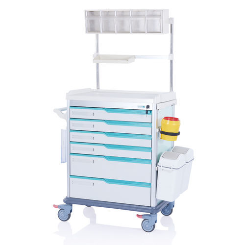Medizinischer Wagen - W3714 - Sichuan Yufeng Medical Equipment Co., Ltd. - für Anästhesie / für Instrumente / für medizinische Geräte