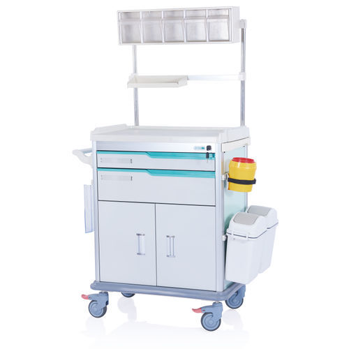 Medizinischer Wagen - W3715 - Sichuan Yufeng Medical Equipment Co., Ltd. - für Anästhesie / für Instrumente / für medizinische Geräte