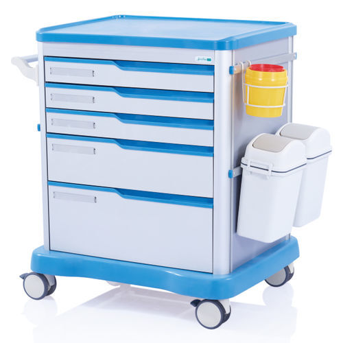Medizinischer Wagen - W3706 - Sichuan Yufeng Medical Equipment Co., Ltd. - Mehrzweck / Abfall / Pflege