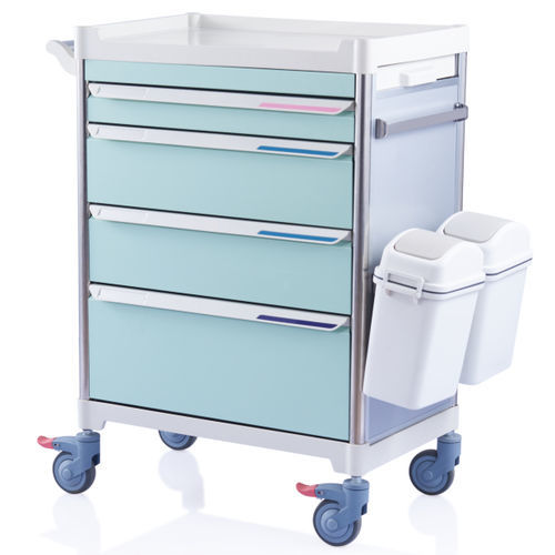 Medizinischer Wagen - W3923 - Sichuan Yufeng Medical Equipment Co., Ltd. - Medikamente / Abfall / zur Medikamentenausgabe