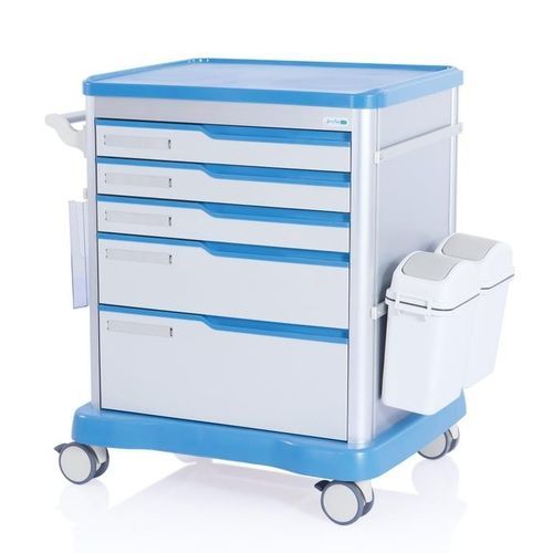 Medizinischer Wagen - W3708 - Sichuan Yufeng Medical Equipment Co., Ltd. - für Medikamente / Abfall / zur Medikamentenausgabe