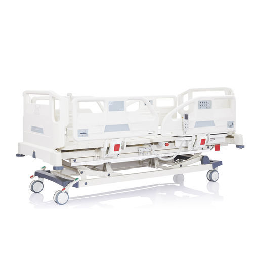Krankenhausbett - E6301 - Sichuan Yufeng Medical Equipment Co., Ltd. - elektrisch / auf Rollen / vierteilig