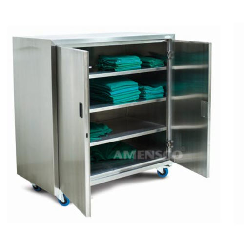 Medizinischer Wagen - AMENSCO MEDICAL TECHNOLOGIES - Mehrzweck / Vielzweck / Edelstahl
