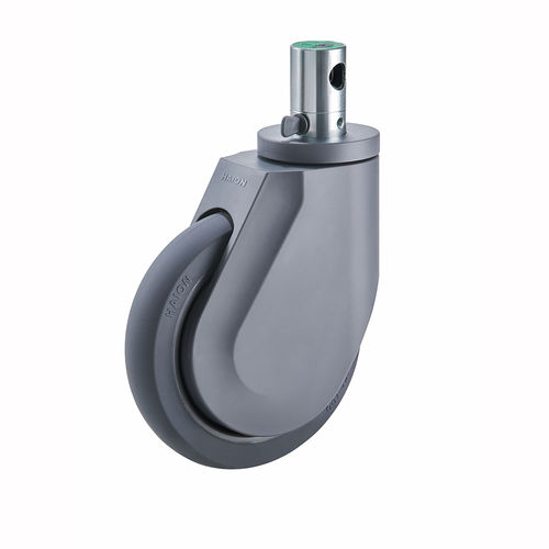 Rad für Trage - H499-3A150UPB(2FT) - Haion Caster - für Krankenhausbett / schwenkbar / mit Bremse