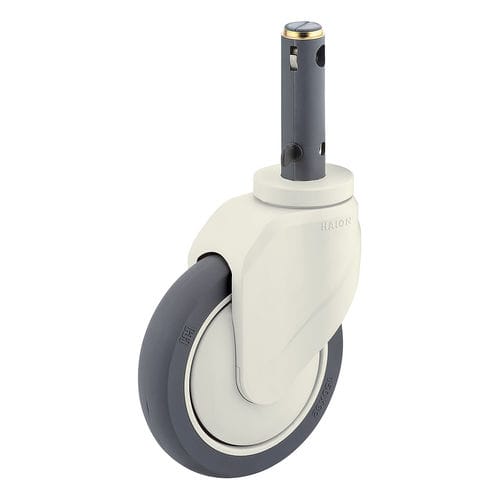 Rad für Trage - H399A-1A150UPB(2FT) - Haion Caster - für Krankenhausbett / schwenkbar / mit Bremse