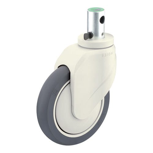 Rad für Trage - H399A-3A150UPB(3FN) - Haion Caster - für Krankenhausbett / schwenkbar / mit Bremse