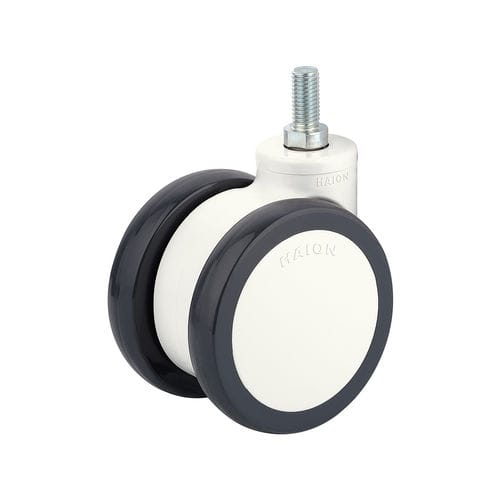 Rad für Krankenhauswagen - H322-4T075UNB - Haion Caster - für Krankenhausbett / schwenkbar