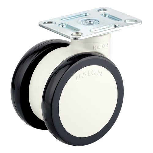 Rad für Krankenhauswagen - H322-6P075UNB - Haion Caster - für Krankenhausbett / schwenkbar