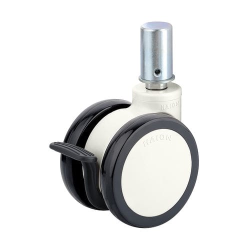 Rad für Krankenhauswagen - H322-6S100UNB/N - Haion Caster - für Krankenhausbett / schwenkbar / mit Bremse