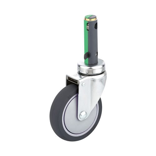 Rad für Trage - H391A-1A150UPB(3FN) - Haion Caster - für Krankenhausbett / schwenkbar / mit Bremse