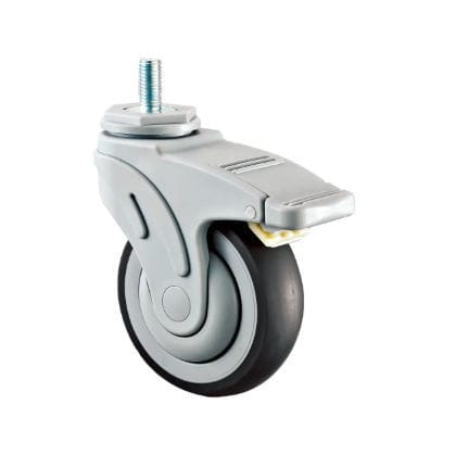 Rad mit Bremse - M401-075DM	 - Longfen Caster