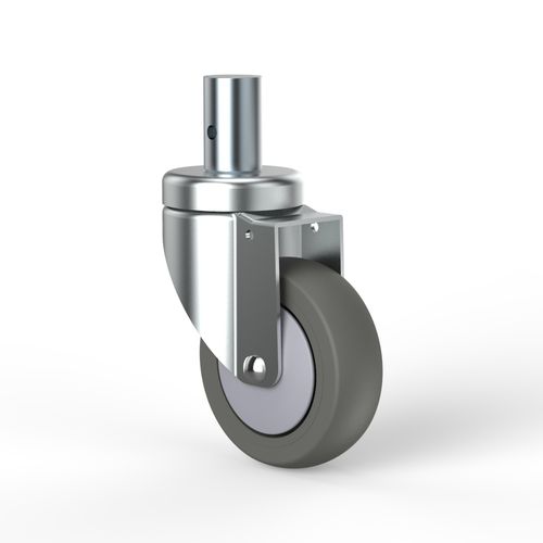 Rad für Krankenhausbett - T03PEP100D04B - TKS Casters - schwenkbar